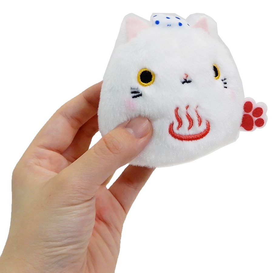 温泉ねこだんご マスコット お手玉ぬいぐるみ[品番：BREW0054783