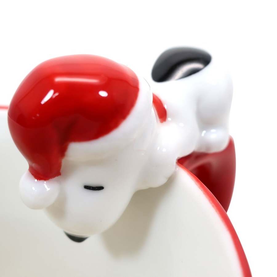 スヌーピー マグカップ サンタフィギュア付きMUG[品番：BREW0040403