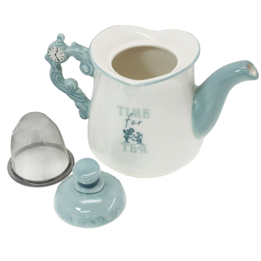 ふしぎの国のアリス 磁器製 ティーポット[品番：BREW0056475