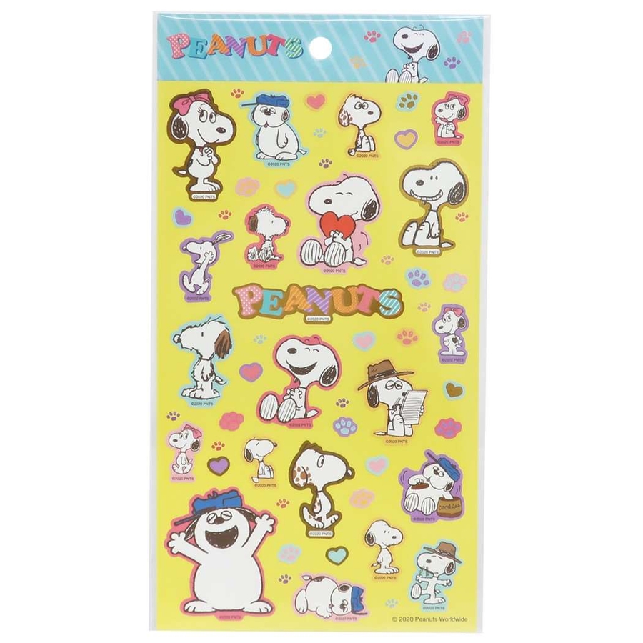 スヌーピー キャラクターシール シールシート[品番：BREW0079878