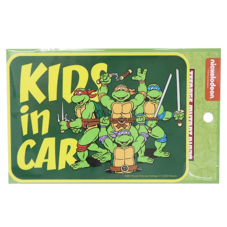 ニンジャタートルズ キッズインカー ステッカー[品番：BREW0019083