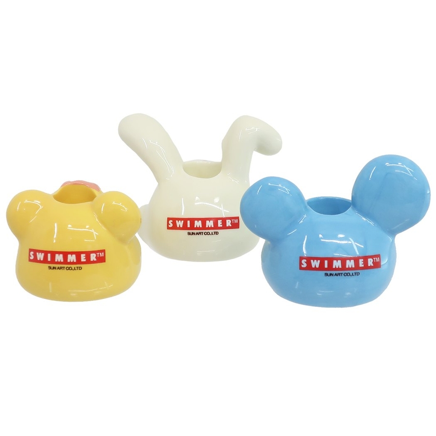 SALE／10%OFF 洗面用具 ダイカット 歯ブラシスタンド スイマー SWIMMER くま ピンク サンアート  www.amazingtint.com