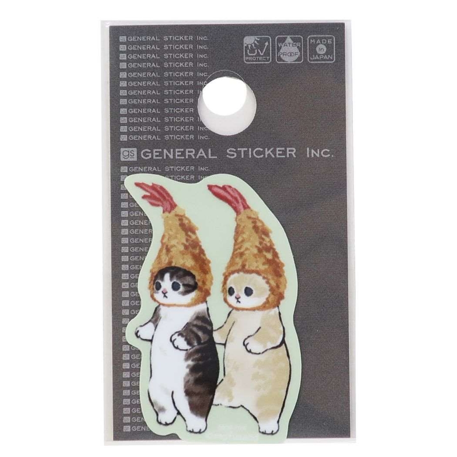 ねこ 防水シール ダイカット耐水ミニステッカー[品番