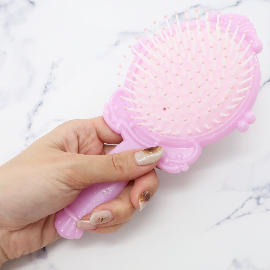 キャラクター風 ヘアブラシ グリッター入り 楽天市場】【エントリーで最大P14倍】ウェットブラシ ミニディ