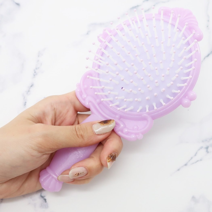 ミニーマウス ヘアケア キラキラヘアブラシ[品番：BREW0058125