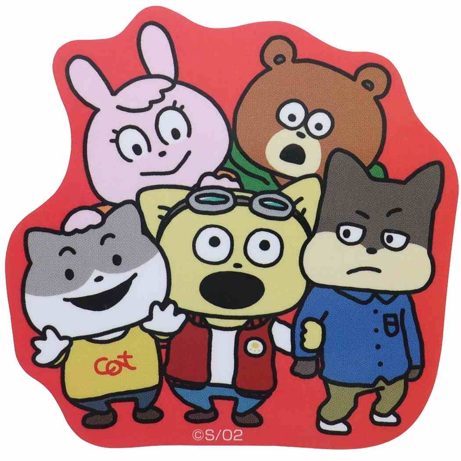 宇宙なんちゃらこてつくん ビッグシール ダイカットビニール