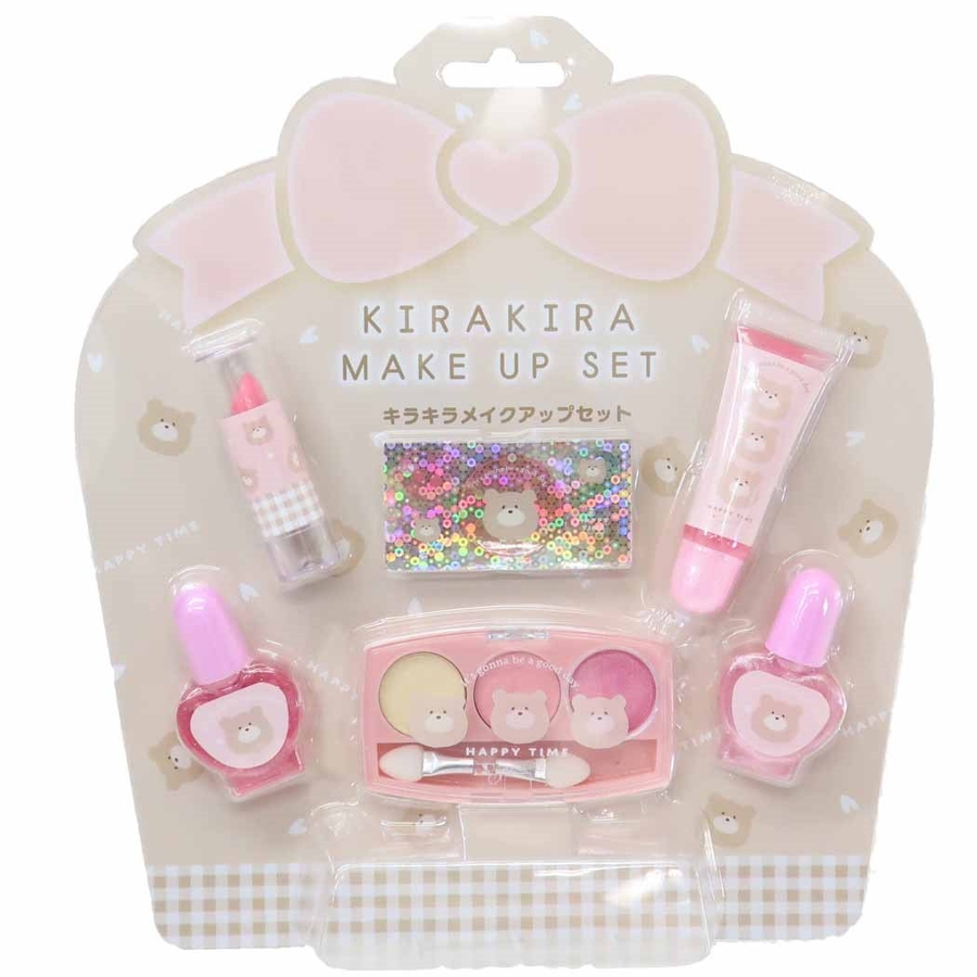 コスメ・メイクアップアイテム コレクション キッズコスメ キラキラメイクアップセット くま[品番：BREW0058489
