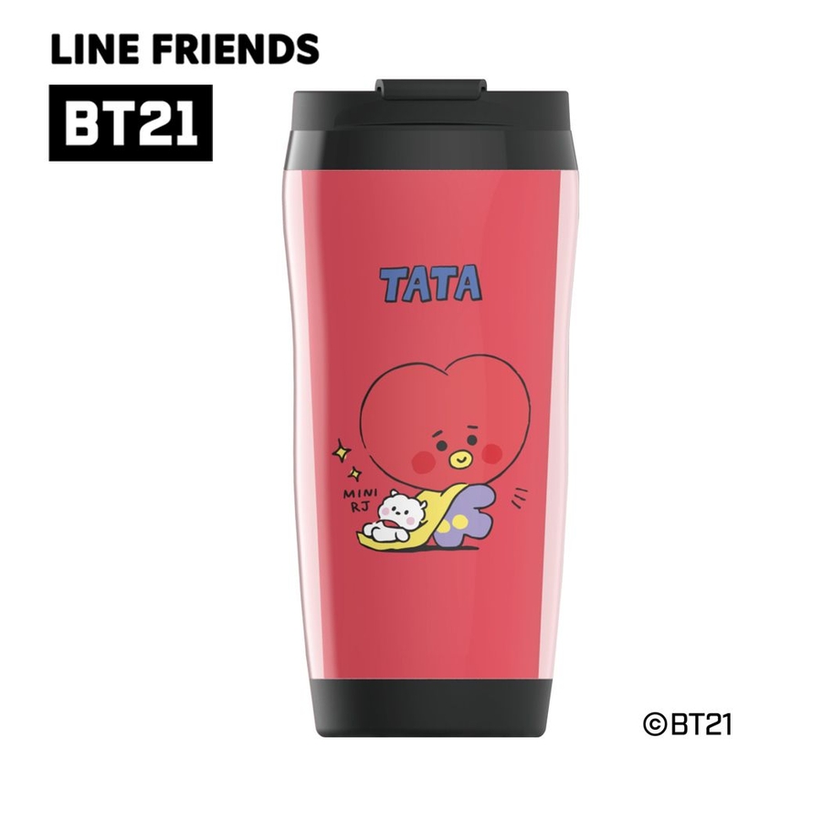 BT21 フタ付きカップ プラスチックタンブラー[品番：BREW0024142 