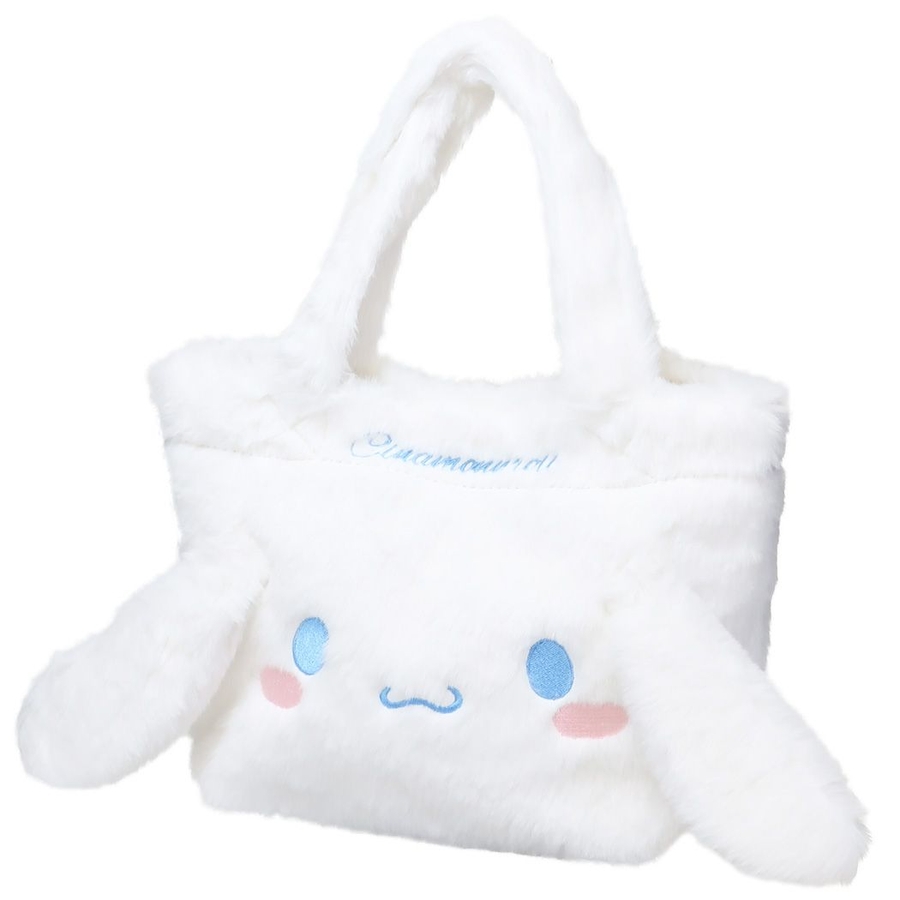 シナモロール ランチバッグ ファー手提げバッグ[品番：BREW0080506