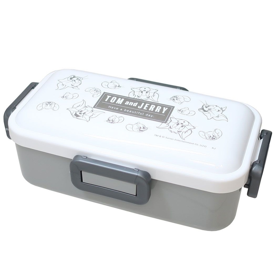 トムとジェリー お弁当箱 抗菌ふわっと4点ロック1段ランチボックス
