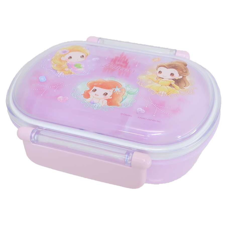 ディズニープリンセス 子供用お弁当箱 抗菌キッズ1段ランチボックス