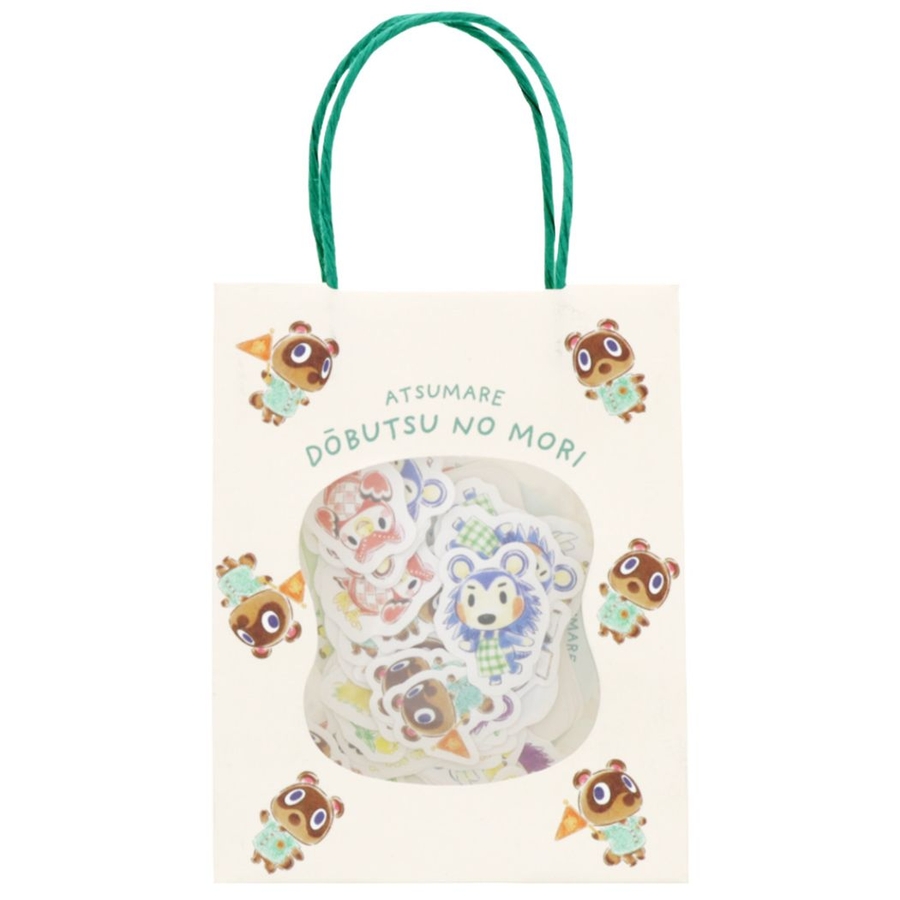 あつまれどうぶつの森 フレークシール ペーパーバッグ入シール[品番 