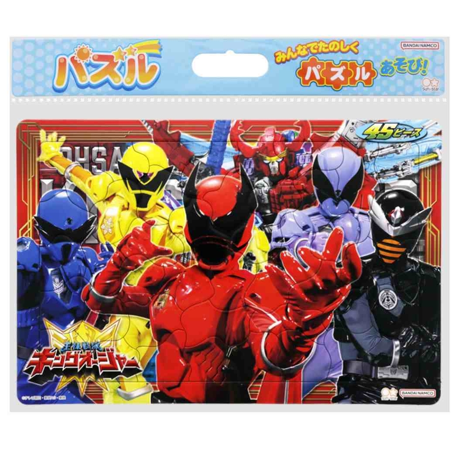王様戦隊キングオージャー 知育玩具 パズル45P[品番 王様戦隊キングオージャー 知育玩具 パズル45P[品番