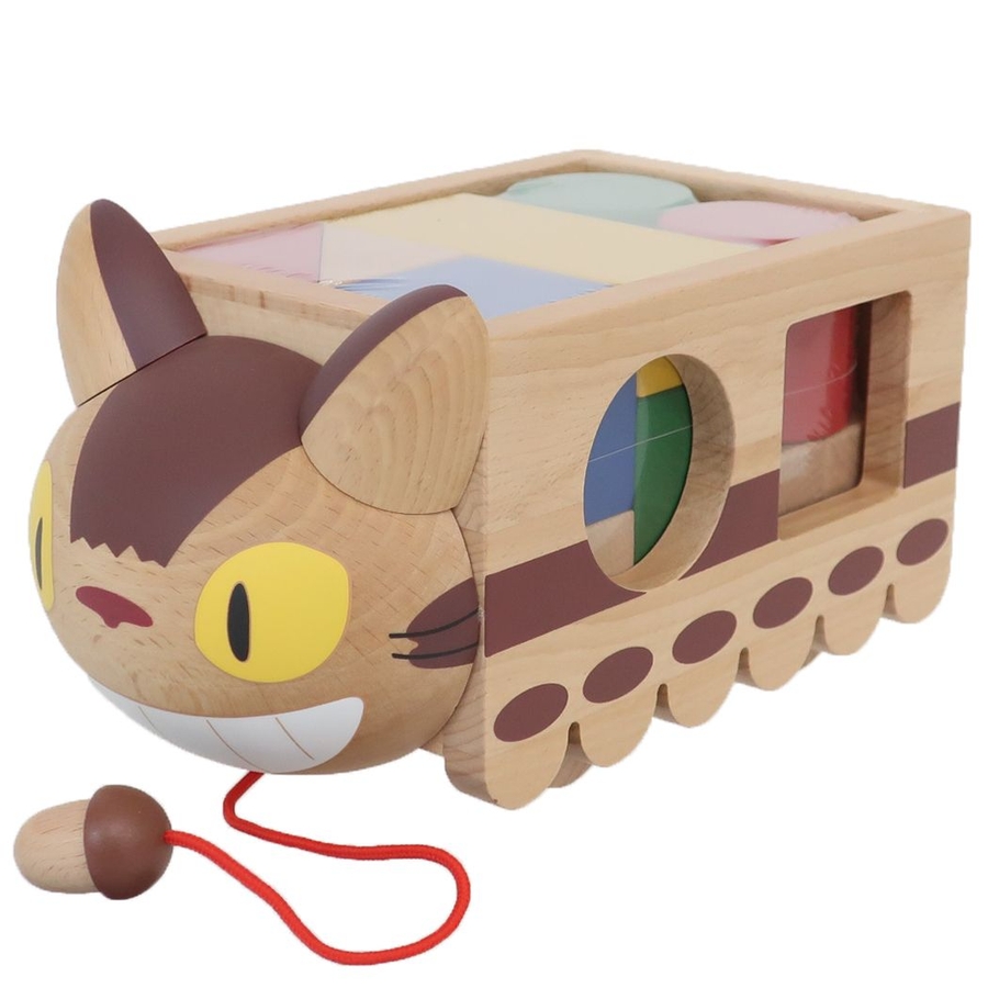 となりのトトロ おもちゃ ネコバスつみき[品番：BREW0101072