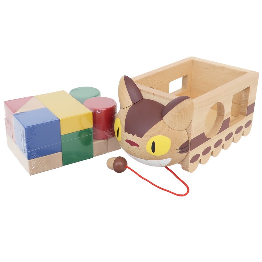 となりのトトロ おもちゃ ネコバスつみき[品番：BREW0101072