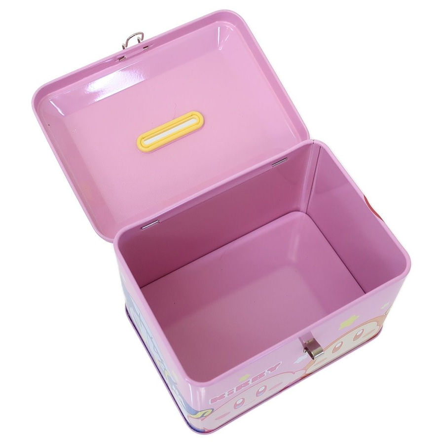 星のカービィ 貯金箱 カギ付き缶バンク[品番：BREW0107914