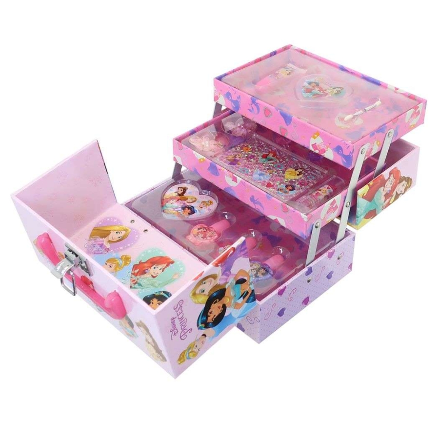 ディズニープリンセス キッズコスメ バニティメイクボックスセット