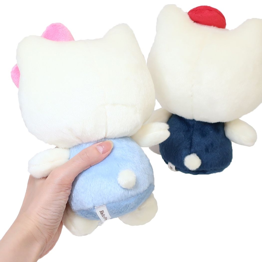 魅力的な HELLO 45th Anniversary70年代立ちポーズキティぬいぐるみ 重たく ハローキティ