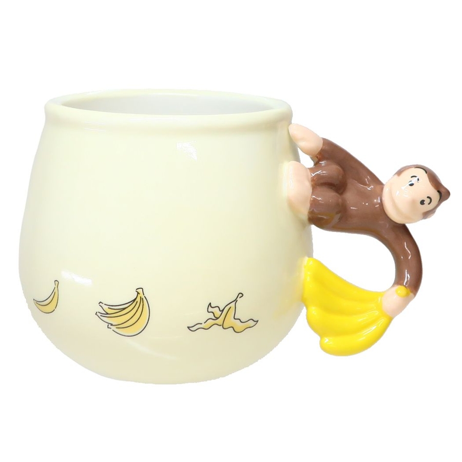 おさるのジョージ マグカップ ハンドルマグ[品番：BREW0111235