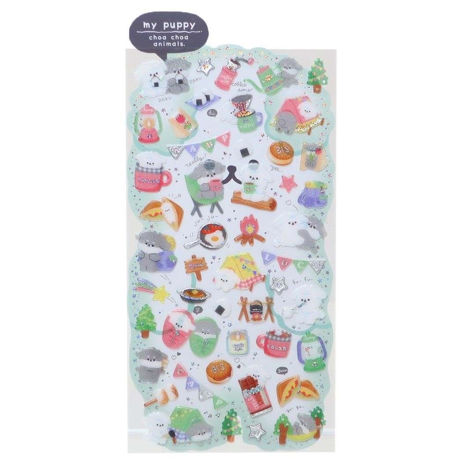 シールシート ハピピチョアチョアポップシール わんわん[品番