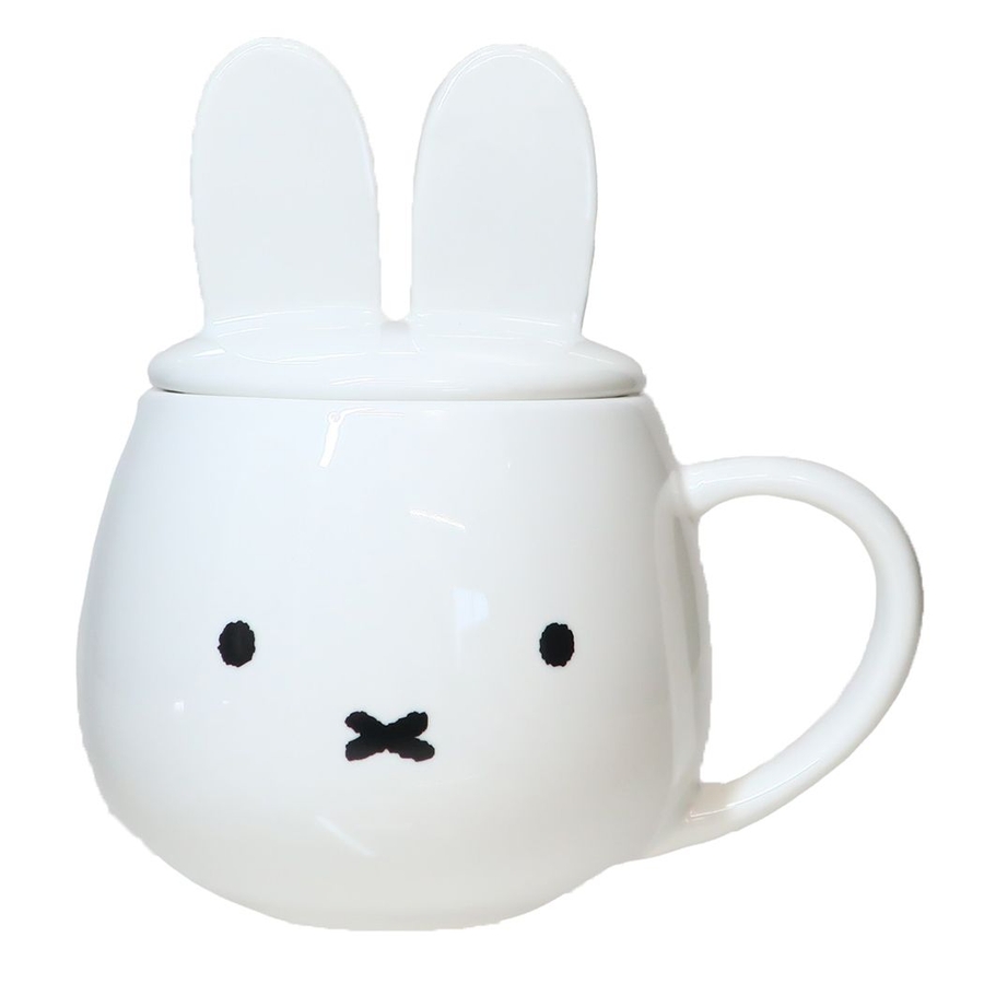 ミッフィー マグカップ 耳つき蓋のマグカップ[品番：BREW0113030