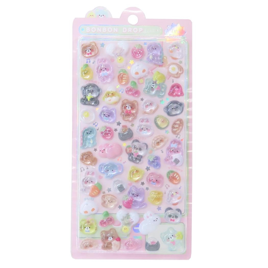 シールシート ボンボンドロップシール もぐもぐボンボン[品番