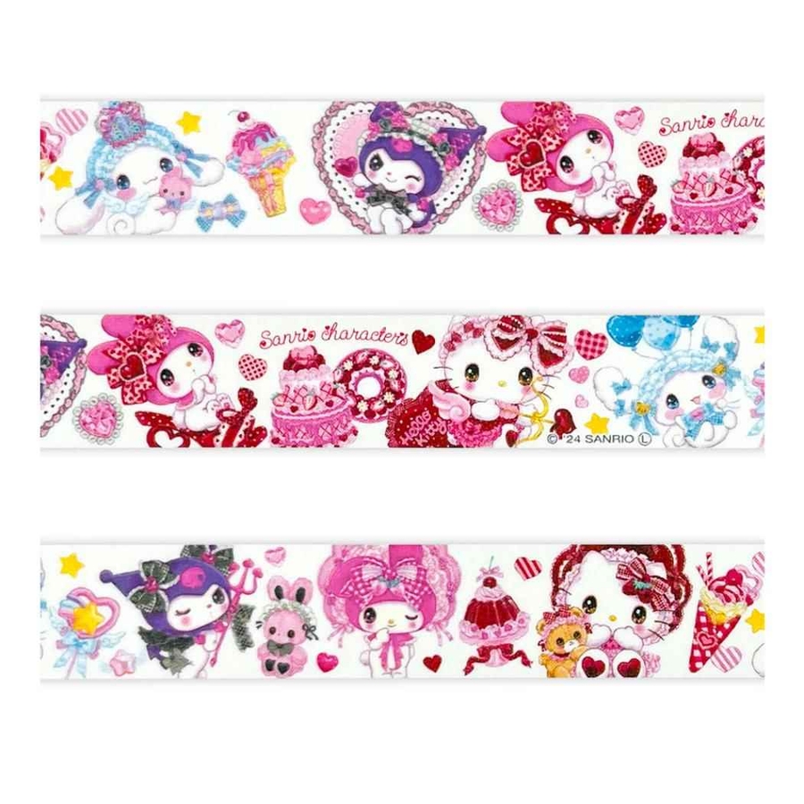 サンリオキャラクターズ マスキングテープ 15mmマステ[品番