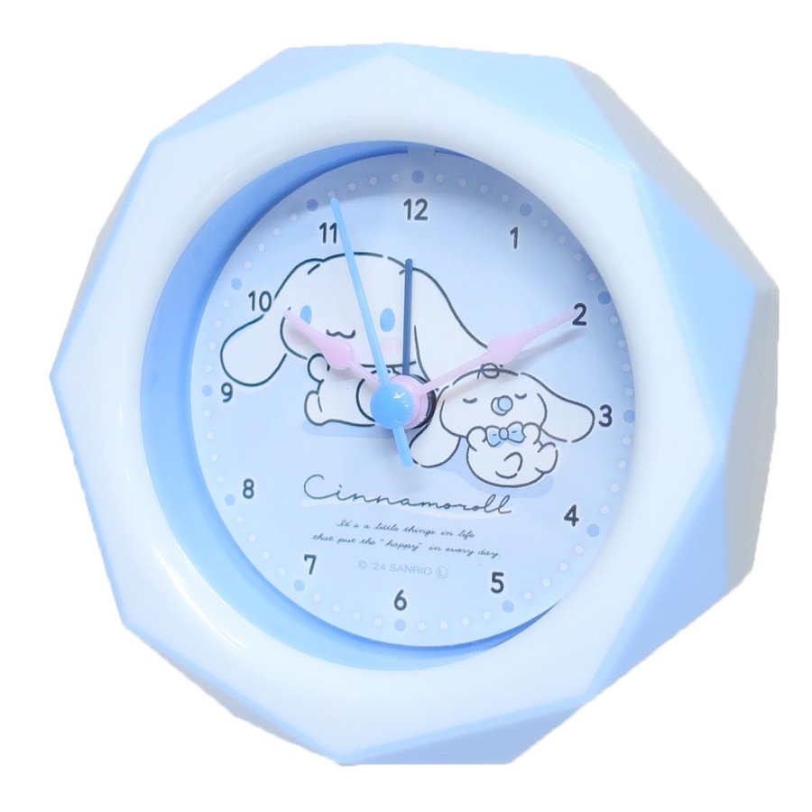 シナモロール 目覚まし時計 ダイヤカットアラームクロック[品番