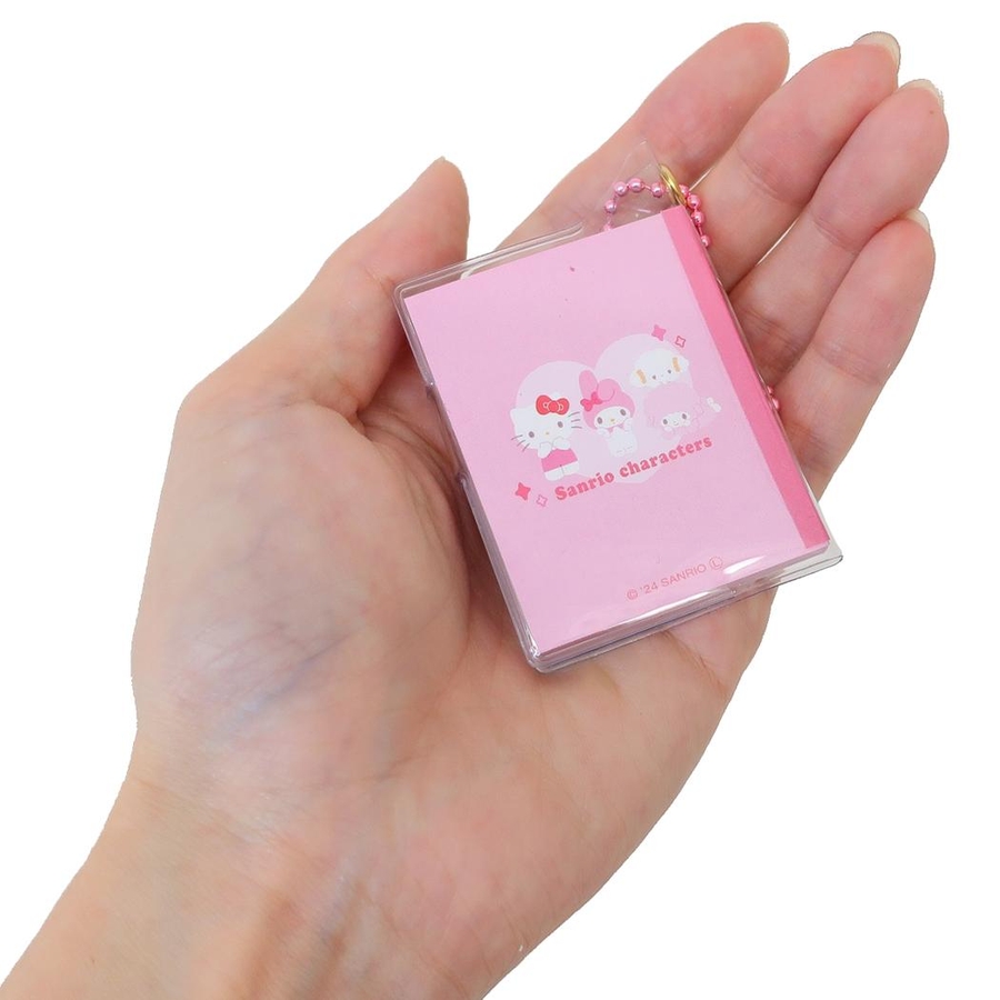サンリオ ミニノートキーホルダー ピンク - メルカリ
