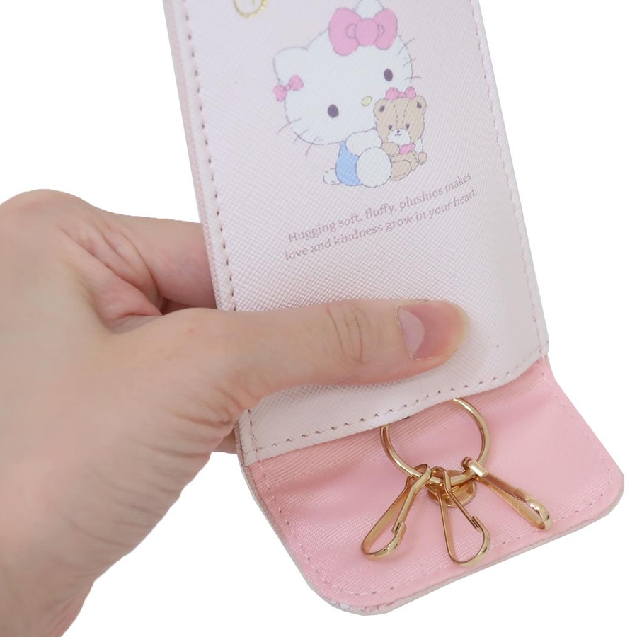 希少 新品 シルバー925 ハローキティ ルビー ストラップ サンリオ