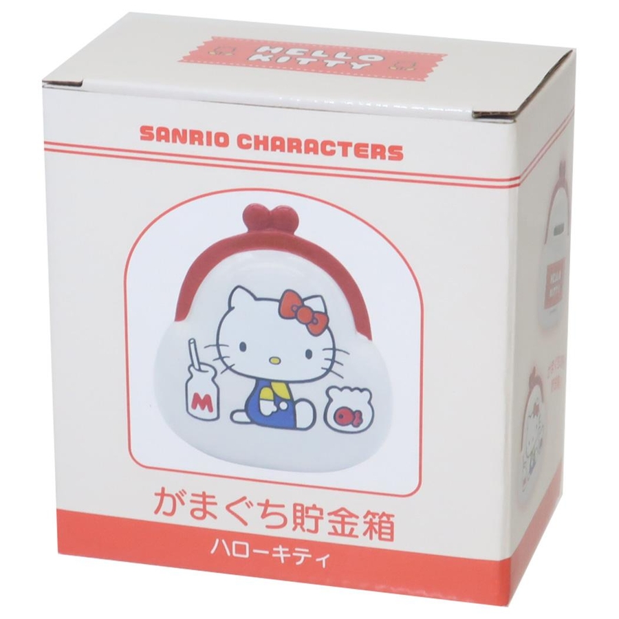 ハローキティ 貯金箱 がまぐち貯金箱[品番：BREW0142609