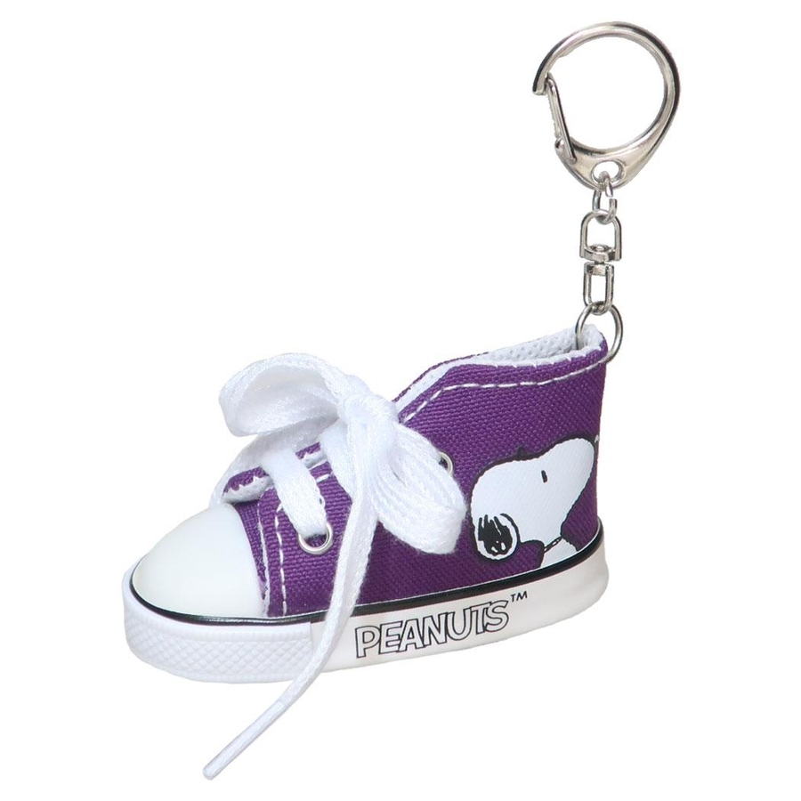 スヌーピー キーホルダー 推し色スニーカーキーリング[品番
