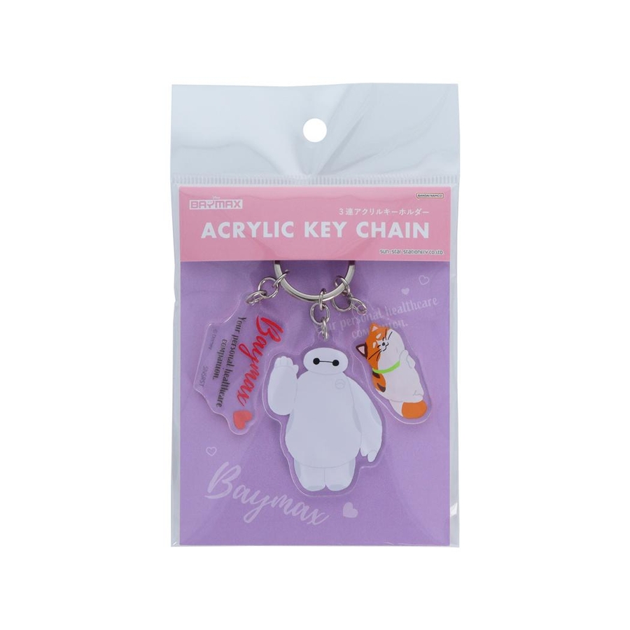 ベイマックス キーリング ３連アクリルキーホルダー [品番：BREW0143079]｜cinemacollection（シネマコレクション）のレディースファッション通販｜SHOPLIST（ショップリスト）