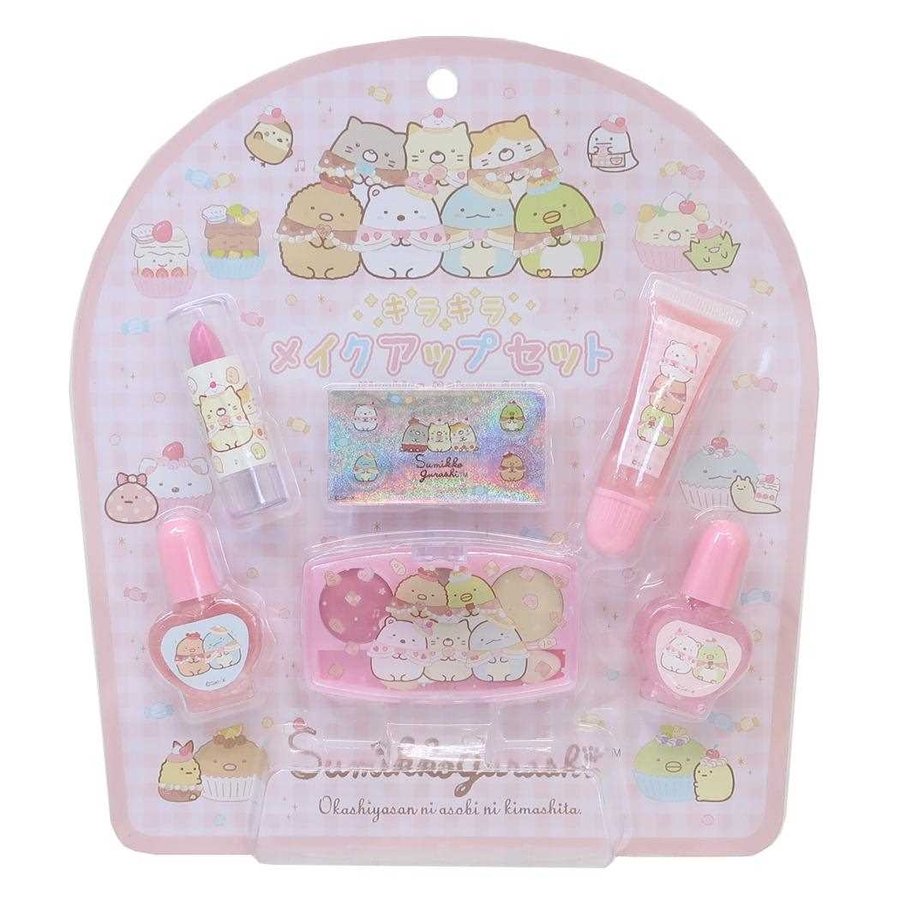 かすみちゃんコスメ雑貨 すみっコぐらし キッズコスメ キラキラメイクアップセット[品番