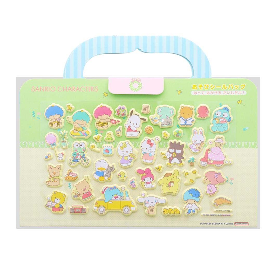 サンリオキャラクターズ ミニシールセット あそびシールバッグ[品番