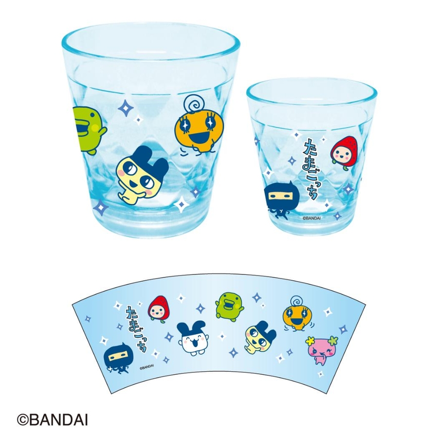 たまごっち プラコップ キラキラクリアカップ[品番：BREW0155100