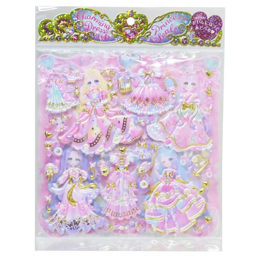 きせかえシール チャーミングドレスアッププリンセスシール  ピンキースプリングスプ…[品番：BREW0159467]｜cinemacollection【KIDS】（シネマコレクション）のキッズファッション通販｜SHOPLIST（ショップリスト）