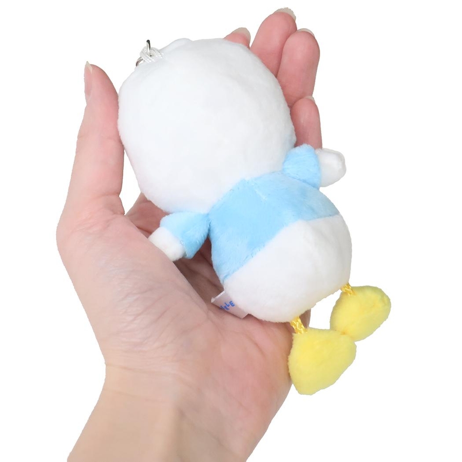 あひるのペックル キーチェーンマスコット お座りぬいぐるみ[品番