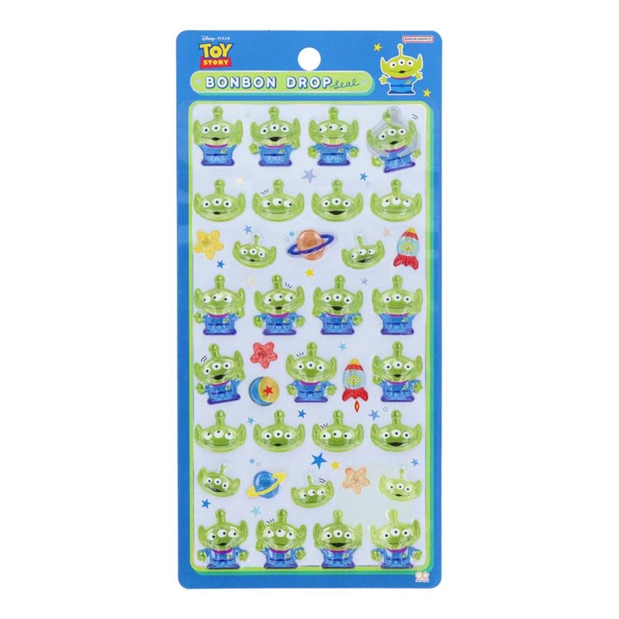 ボンボンドロップシール ディズニー トイストーリー オリオン 水族館 トイストーリー シールシート ボンボンドロップシール[品番