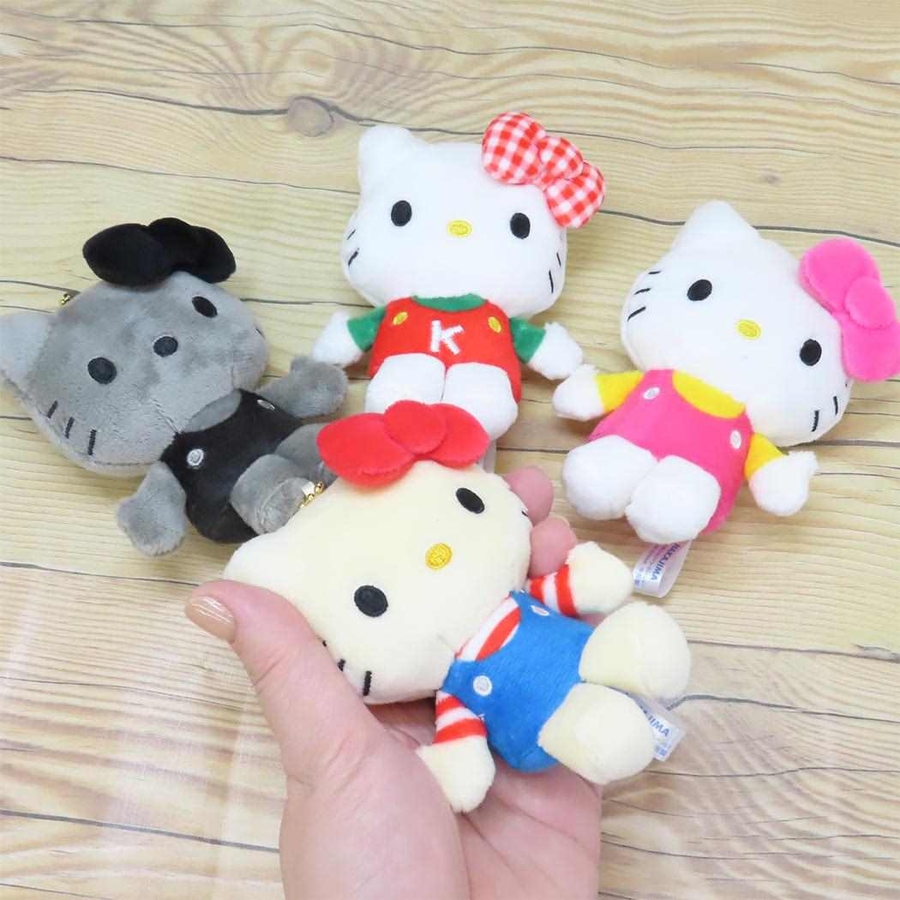 NISSEI ニッセイ　キティ　ボールチェーンマスコット　ぬいぐるみ　非売品 NISSEI ニッセイ キティ ボールチェーンマスコット ぬいぐるみ 非売品