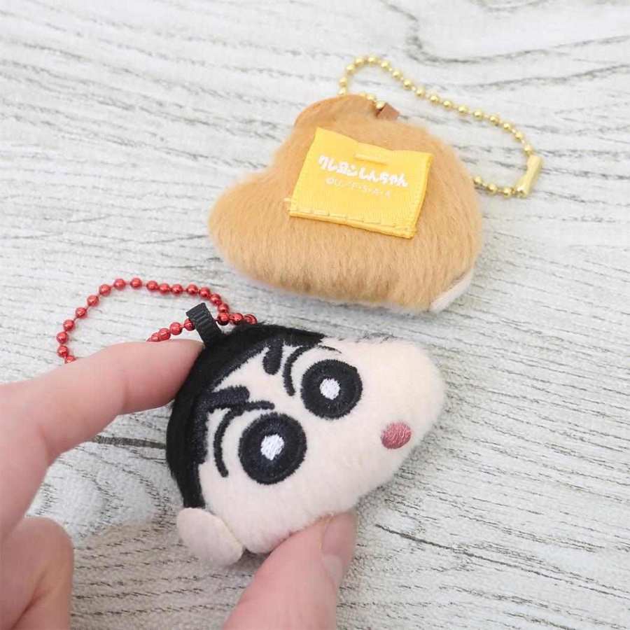 クレヨンしんちゃん キーチェーン ペアフェイスマスコット[品番