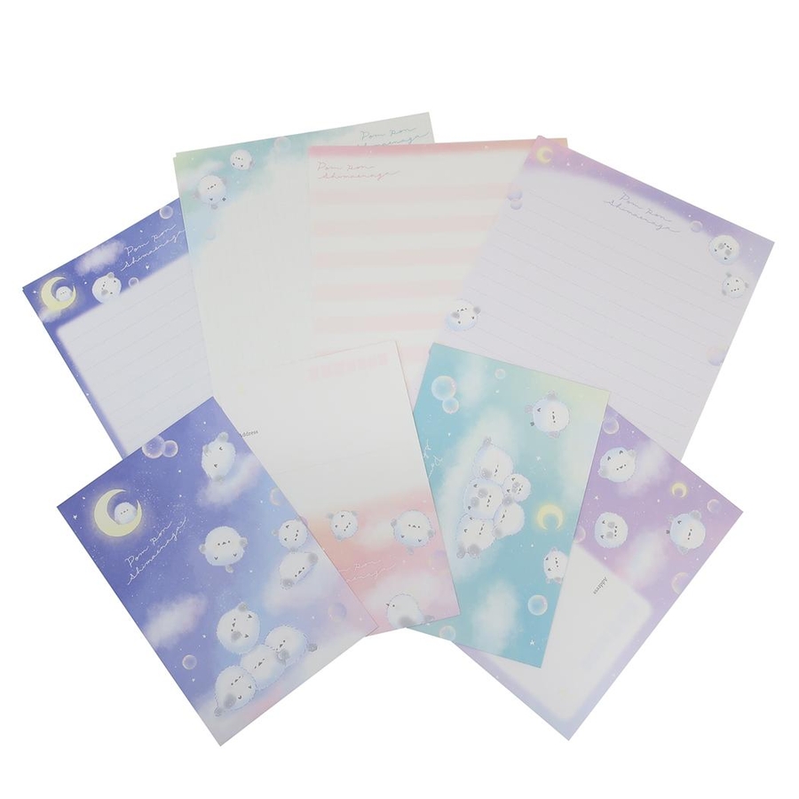 ずっとシマエナガ レターセット ソーメニーレター[品番：BREW0175194