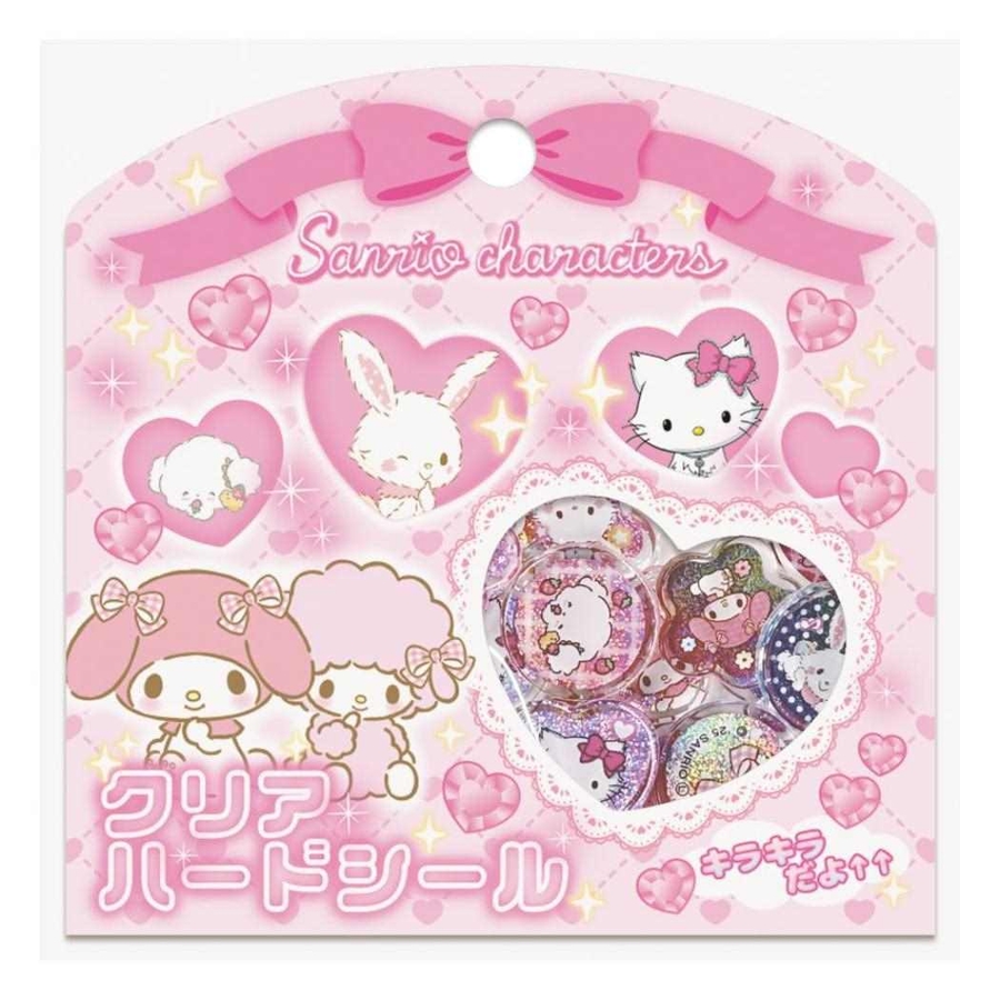 サンリオキャラクターズ フレークシール クリアハードシール[品番 サンリオキャラクターズ フレークシール クリアハードシール[品番