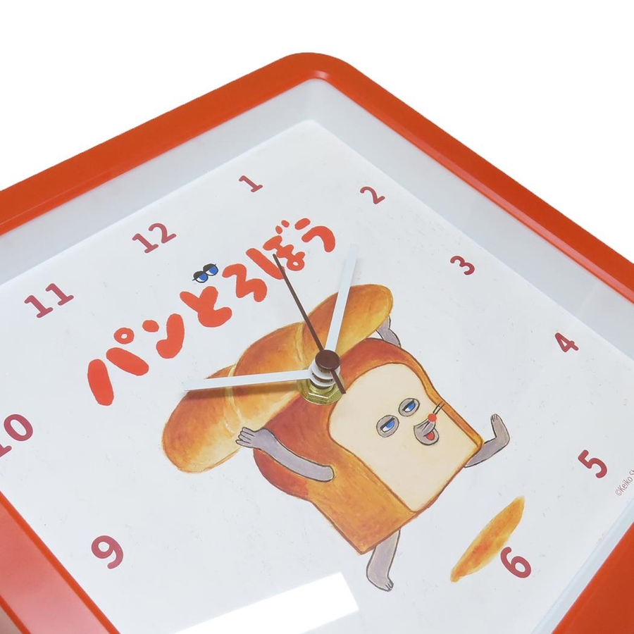 パンどろぼう 壁掛け時計 スクエアウォールクロック[品番：BREW0175714