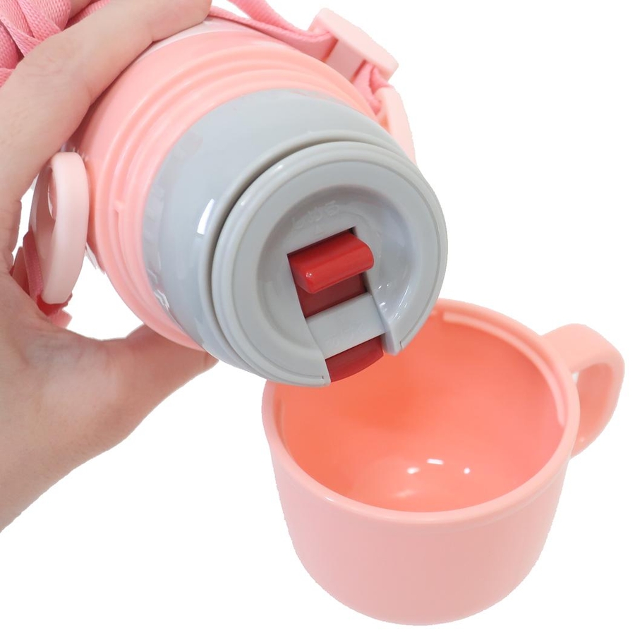 ハローキティ 保温保冷水筒 超軽量コンパクト2WAYステンレス ハローキティ 保温保冷水筒 超軽量コンパクト2WAYステンレス