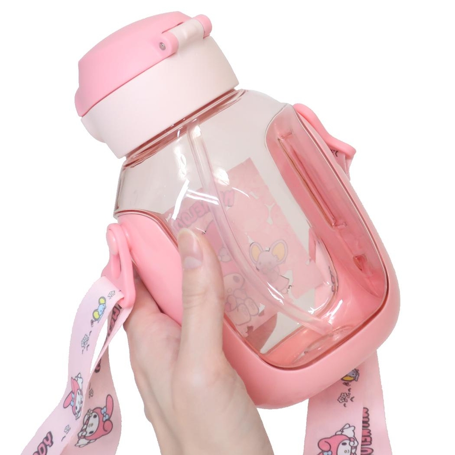 マイメロディ 水筒 ワンプッシュストローボトル[品番：BREW0176260