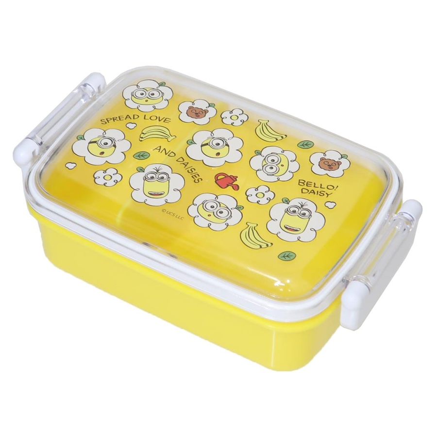 ミニオンズ お弁当箱 抗菌ふわっとフタタイトランチボックス[品番