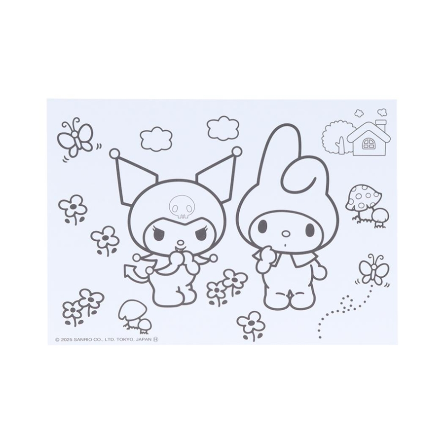 サンリオキャラクターズ 塗り絵 ぬってかざれる[品番：BREW0179188