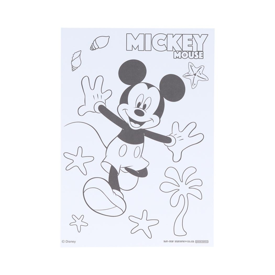 ミッキー&フレンズ 塗り絵 ぬってかざれる[品番:BREW0179189 ミッキー&フレンズ 塗り絵 ぬってかざれる[品番:BREW0179189