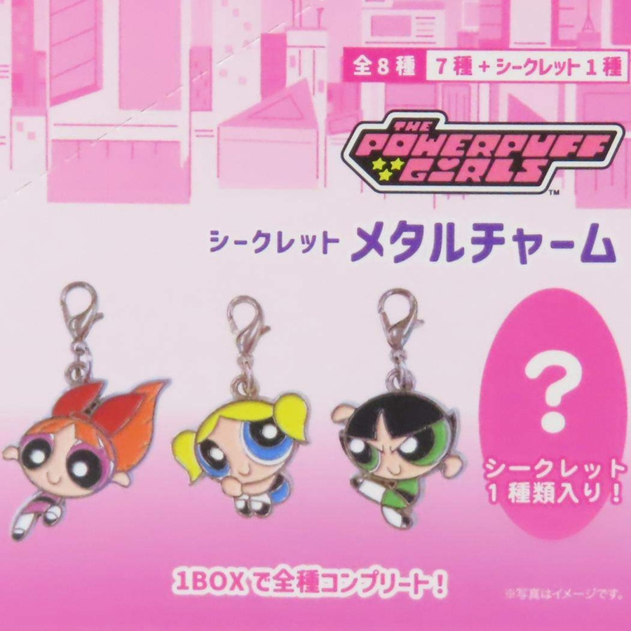THE POWERPUFF GIRLS X N Jメタルピンバッジ NJ x THE POWERPUFF GIRLS Official Authentic Goods Metal Pin